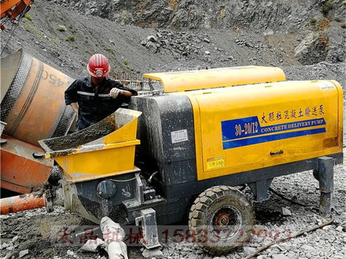 宏晶机械混凝土泵 低压50型 实现高效、低噪的混凝土泵送解决方案